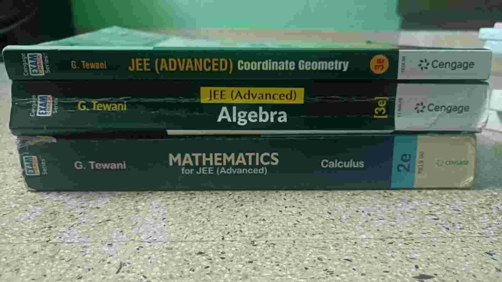CENGAGE MATHEMATICS FOR JEE SET OF 3 BOOKS